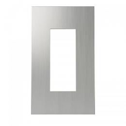 LAMP スイッチプレート・コンセントカバー クールメタル(ヘアライン仕上)