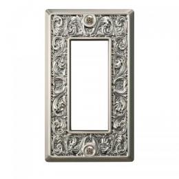 LAMP スイッチプレート・コンセントカバー リルティング クラシコ(サテンニッケル)