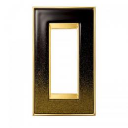 LAMP スイッチプレート・コンセントカバー UV漆(金粉)