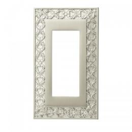 FEDE スイッチプレート・コンセントカバー サン セバスチャン(サテン ニッケル)