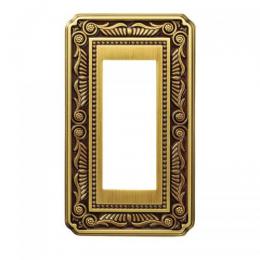 FEDE スイッチプレート・コンセントカバー フィレンツェ(ブライト パティナ)