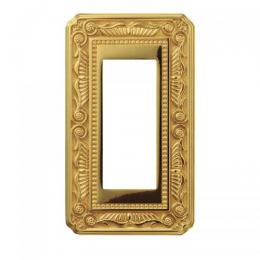 FEDE スイッチプレート・コンセントカバー フィレンツェ(ブライト ゴールド)