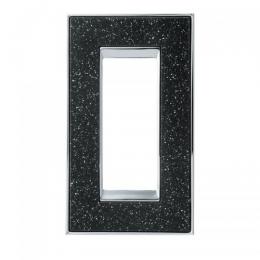 FEDE スイッチプレート・コンセントカバー ヴィンテージ コリント(ブラッククォーツ/ブライト ク