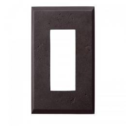 LAMP スイッチプレート・コンセントカバー エイジド キャスト(ブロンズブラック)