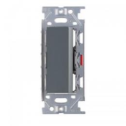 [オプション品]埋込シングルスイッチ(ソリッドグレー)