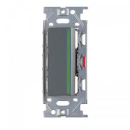 [オプション品]ガイドランプ付埋込シングルスイッチ(ソリッドグレー)