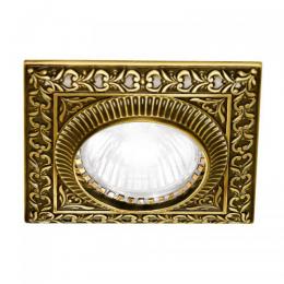 [トータルコーディネート]FEDE 照明プレート スクエア サン セバスチャン(ブライト パティナ)